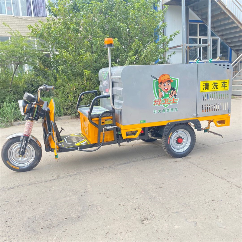 安徽电动高压冲洗车CX700A（不锈钢箱体）