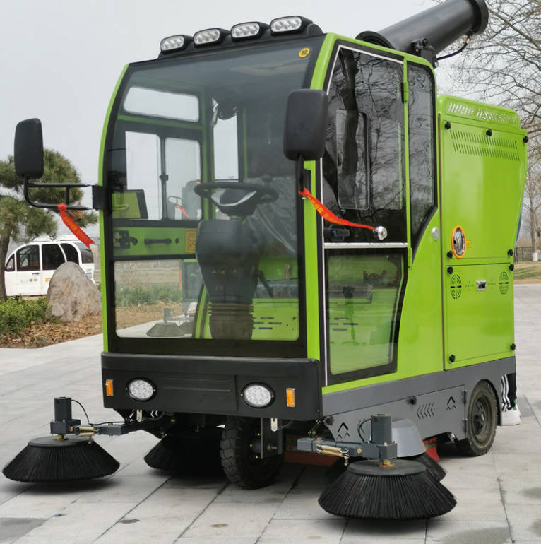 安徽道路清洁广泛应用电动环卫清扫车